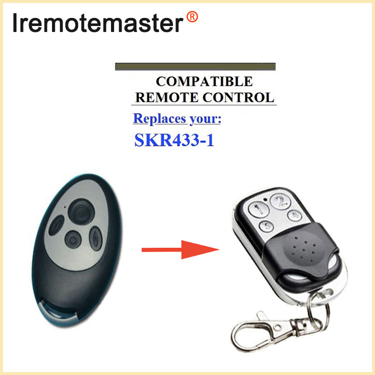 Bakeng sa SKR433-1 SKRJ433 Replacement Garage Door Remote Control